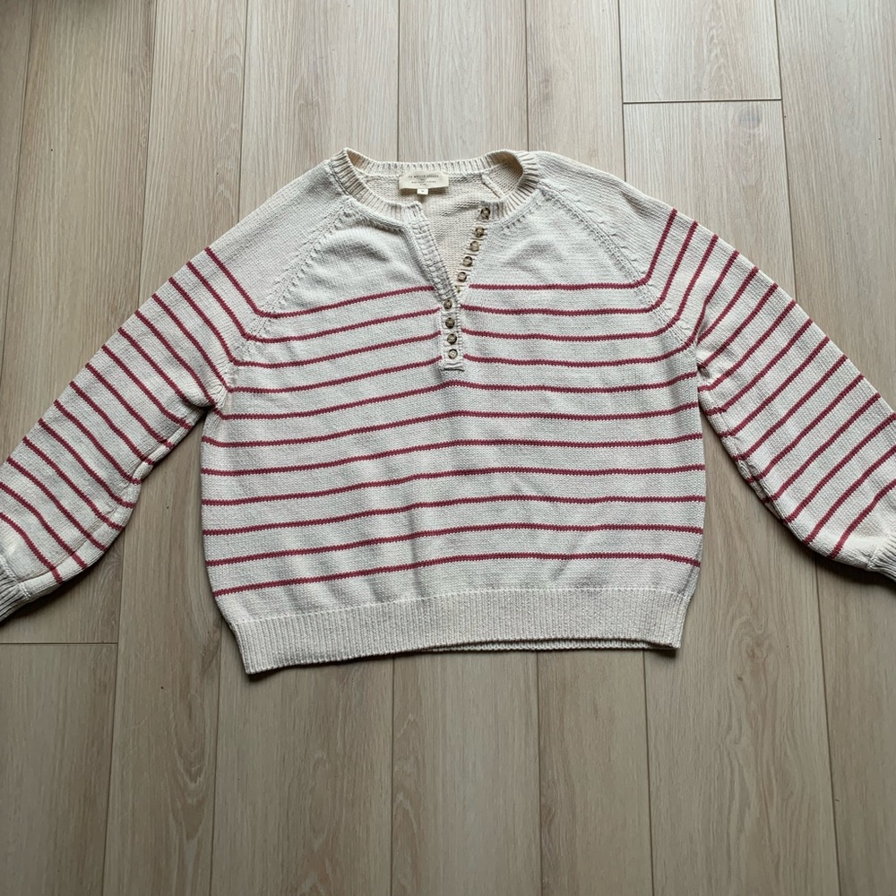 Sezane stripe sweater  LÉONTINE JUMPER rose